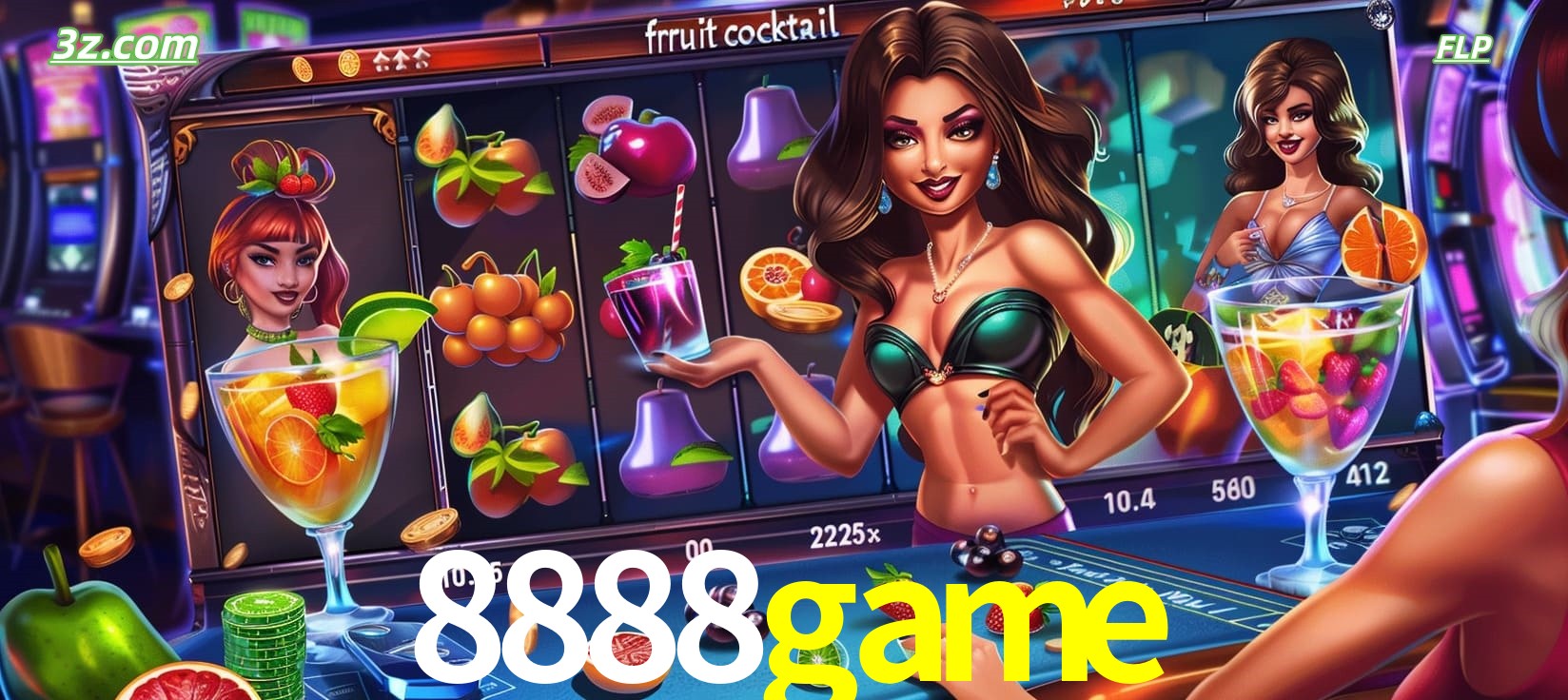 Cassino online 8888game Brasil com slot Fruit Cocktail divertido
