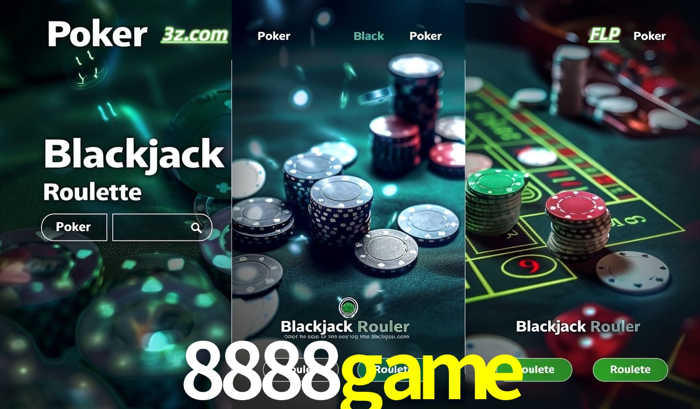 Cassino online 8888game com Poker, Blackjack e Roleta ao vivo para jogadores do Brasil