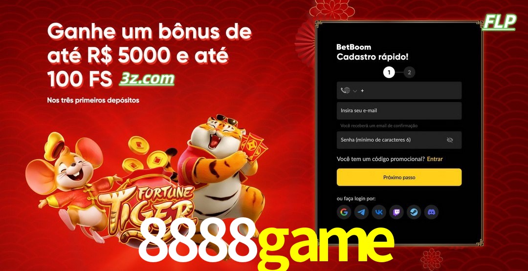 8888game cassino Brasil bônus de boas-vindas até R$5000 e 100 free spins