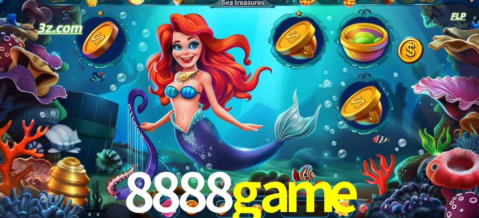 8888game slots Sea Treasures cassino online com prêmios